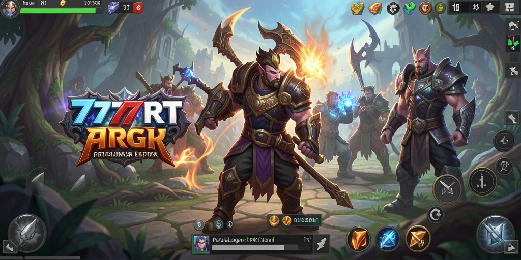 Gameplay seru dalam 777RT dengan aksi pertempuran dinamis.