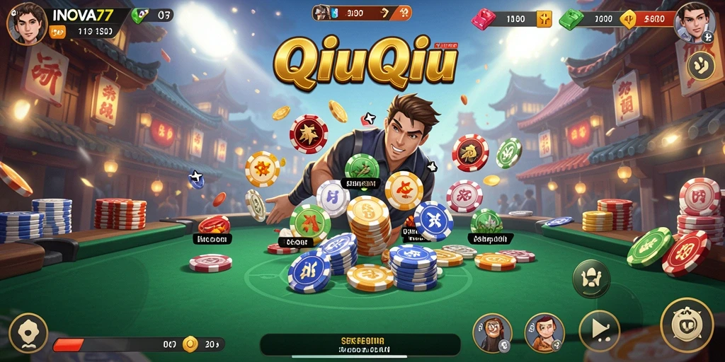 Gameplay menarik QiuQiu di INOVA77 dengan grafis yang memukau.