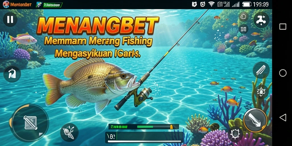 Tangkapan ikan besar dalam gameplay MENANGBET.