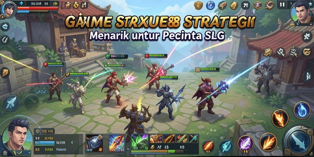 Tampilan gameplay menarik di MIXUE88 dengan strategi SLG yang mendalam.