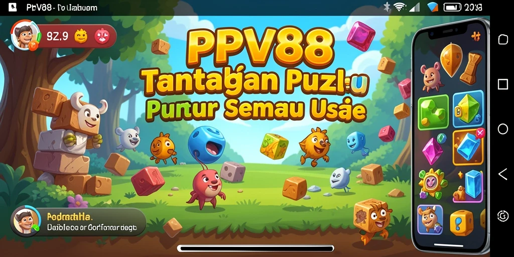 Gameplay seru dalam berbagai level Puzzle yang menantang.
